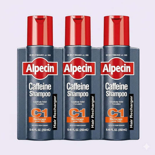 Alpecin C1 Caffeine Shampoo, 8.45 Fl Oz 3 Pack